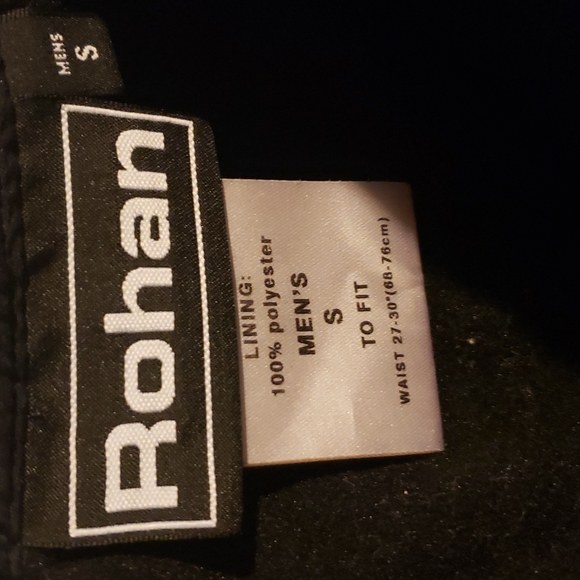 ROHAN mens outdoor fleece lined pants sz s - Picture 4 of 4